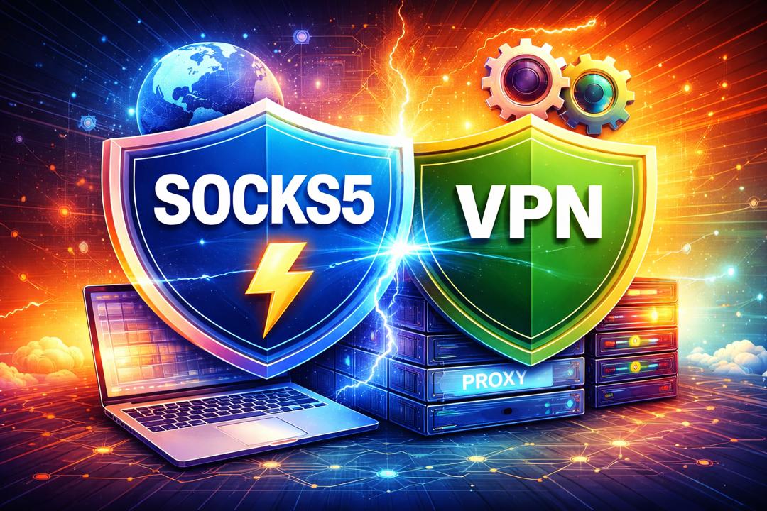 SOCKS5 vs VPN: what creators should use (and when)